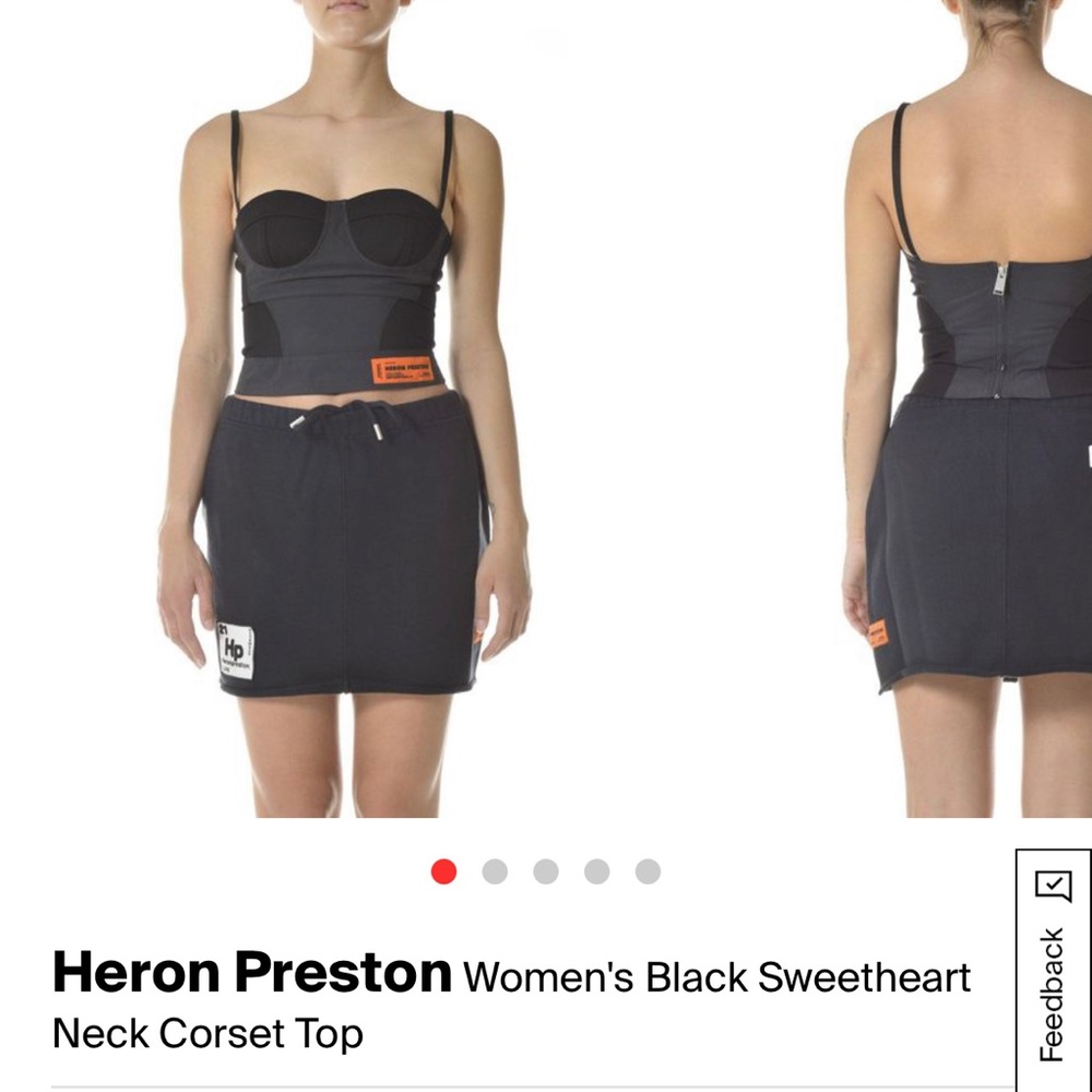 Heron Preston Corset Top